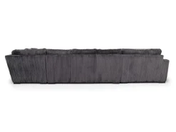Casper 4 Piece Sofa Chaise Sectional In Pony Slate, Left Facing