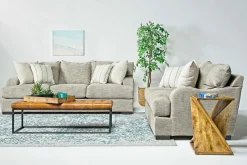 Catamaran Loveseat In Coconut Stone