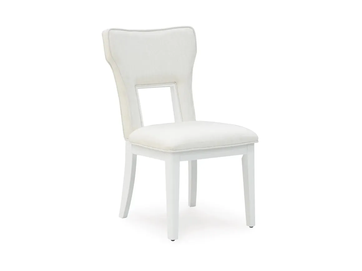 Chalanna Dining Table & 4 Chairs In White