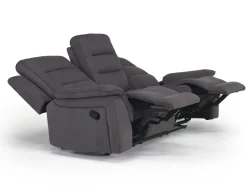 Chanell Reclining Sofa In New Nappa Gray