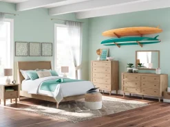 Cielden Dresser In Tan