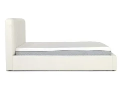 Cloud Boucle Upholstered Panel Bed In Maya Boucle, Queen