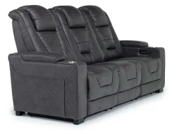 Cody 2 Power Sofa & Loveseat In Walnut