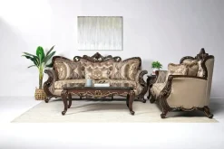 Constantine Loveseat In Gold