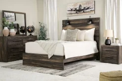 Dallas Dresser In Brown Butcher Block