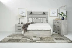 Dallas Dresser In Brown Butcher Block
