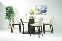 Dapper Counter Height Stool In Brown