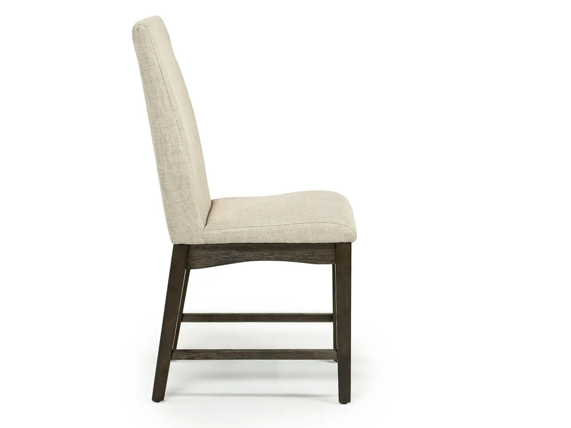 Dapper Side Chair In Brown