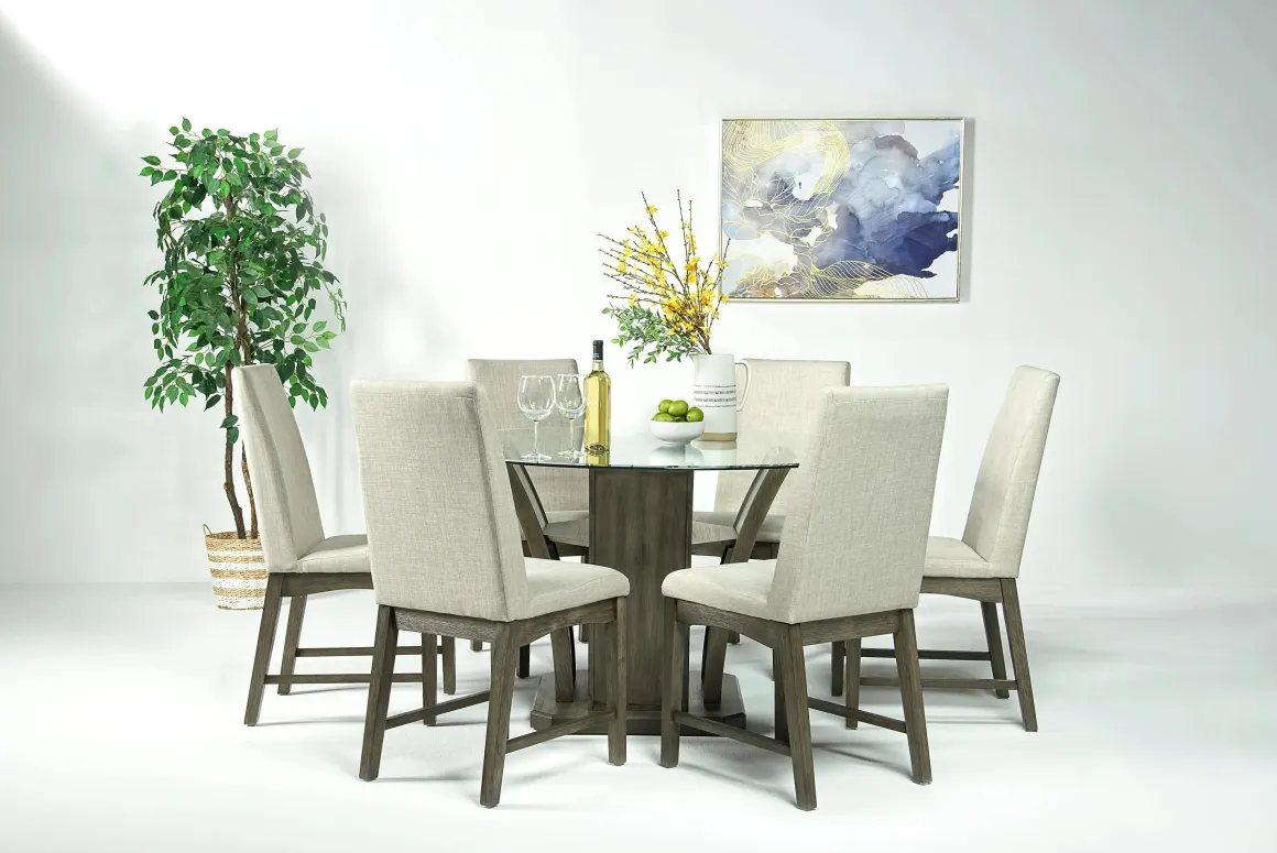 Dapper Side Chair In Brown