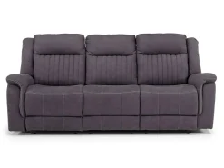 Diamond Reclining Sofa & Console Loveseat In Gray
