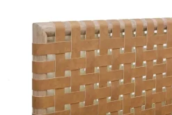 Dorsey Woven Panel Bed In Granola, Queen
