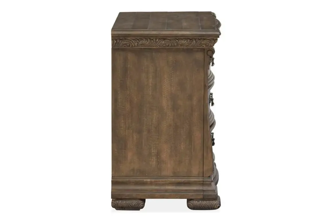 Durango 3 Drawer Nightstand In Willadeene
