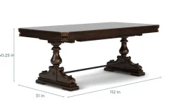 Durango Dining Table & 6 Chairs In Fawn