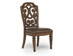 Durango Dining Table & 4 Side Chairs In Fawn
