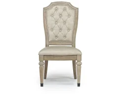 Durango Side Chair In Fawn, Upholstered
