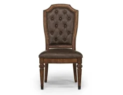 Durango Side Chair In Fawn, Upholstered