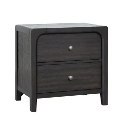Easton Upholstered Storage Bed, Dresser, Mirror & Nightstand In Natural, Ca King