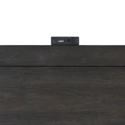 Easton Upholstered Storage Bed, Dresser, Mirror & Nightstand In Natural, Ca King