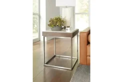 Ennis End Table In Brown Sable