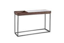Ennis Sofa Table In Brown Sable