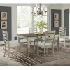 Farmington Side Chair In Medium Brown/Washed Stone, Set Of 2