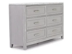 Fiona Dresser In Mist Gray