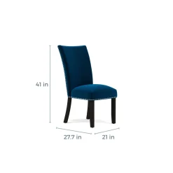 Francisco Side Chair In Gray