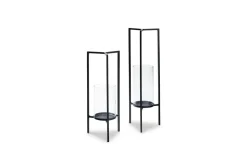 Ginette Candleholders, Set Of 2
