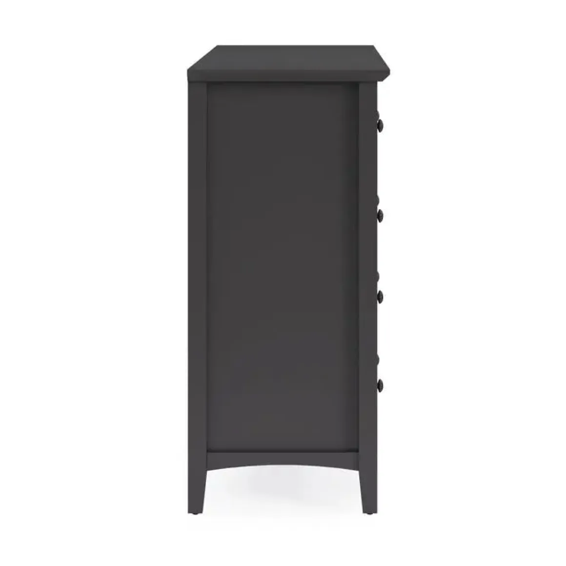Grace Dresser In Elephant Gray