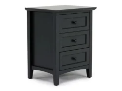 Grace Panel Bed, Dresser, Mirror & Nightstand In Snowfall, Full