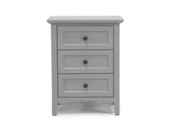 Grace Storage Bed, Dresser, Mirror & Nightstand In Snowfall, Full