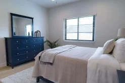 Grace Storage Bed, Dresser, Mirror & Nightstand In Snowfall, Full