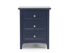 Grace Storage Bed, Dresser, Mirror & Nightstand In Snowfall, Full