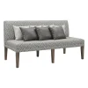 Gramercy Dining Bench In Walnut