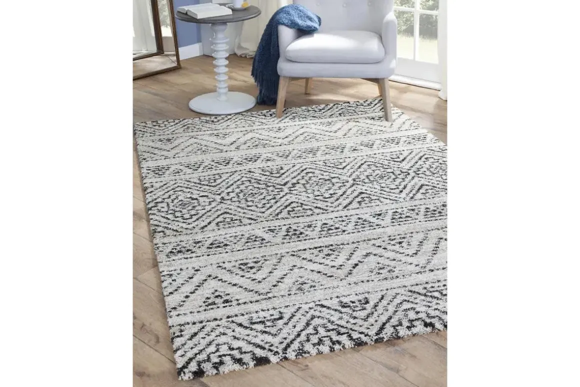 Granada Sierra Rug In Boho Ivory, 5’ X 8’