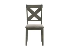 Gulliver Dining Table, 4 Chairs & Bench In Rustic Brown