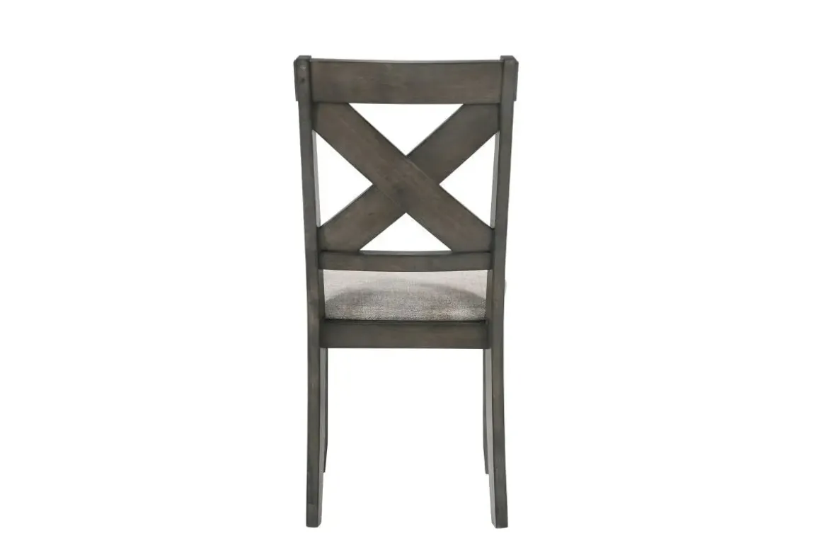 Gulliver Side Chair In Rustic Brown, Set Of 2