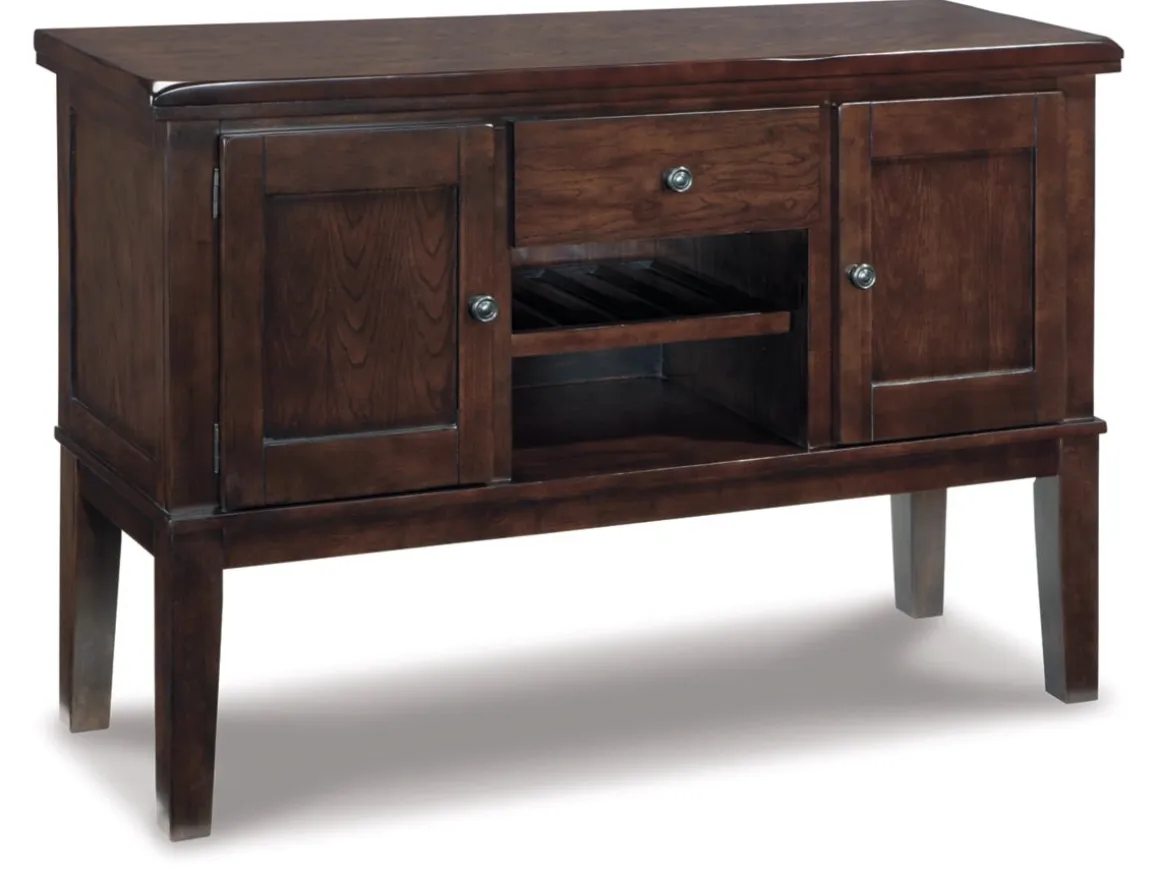 Haddigan Server In Dark Brown