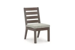 Hillside Barn Outdoor Side Chair In Gray/Brown, Set Of 2