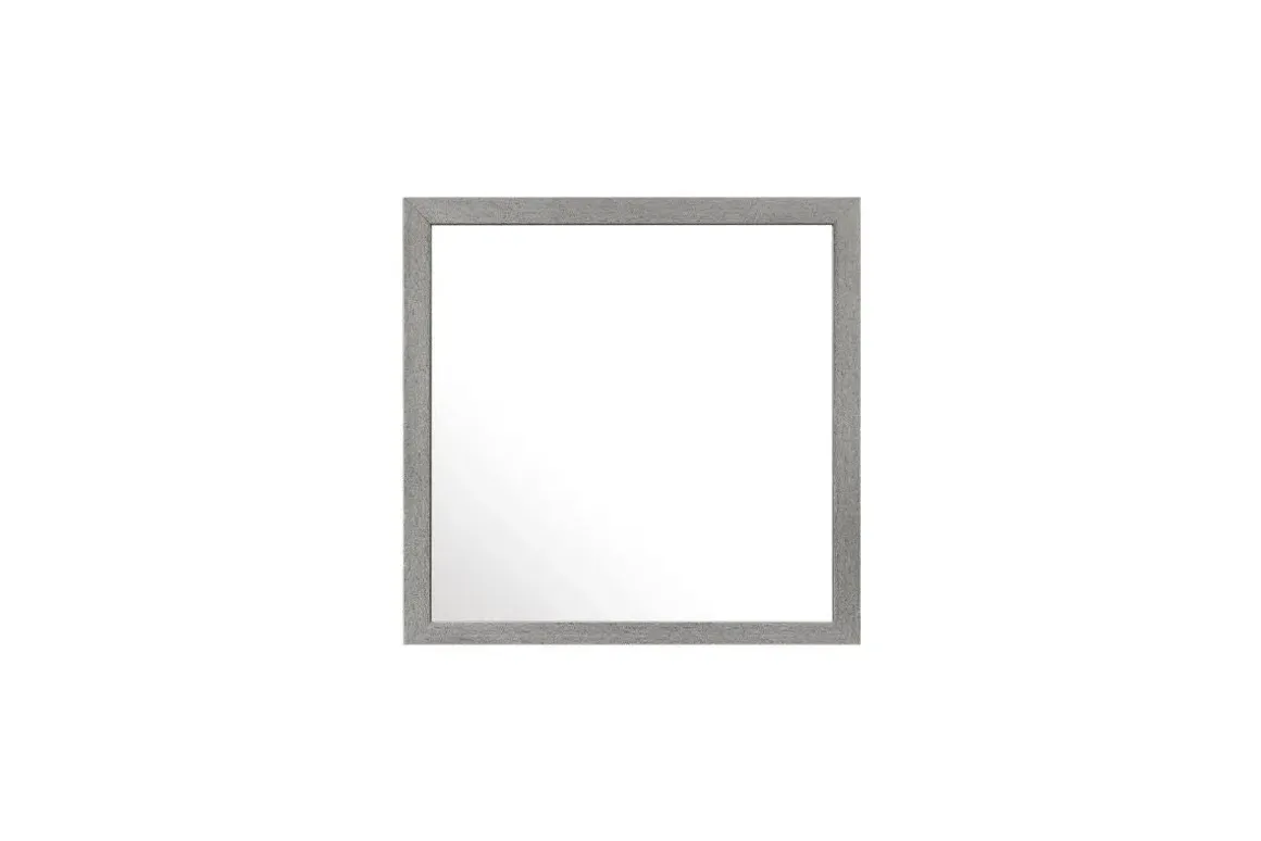 Huxley Mirror In Gray