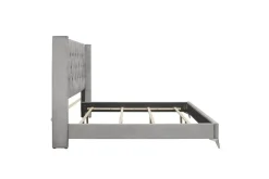 Huxley Panel Bed In Gray, Full