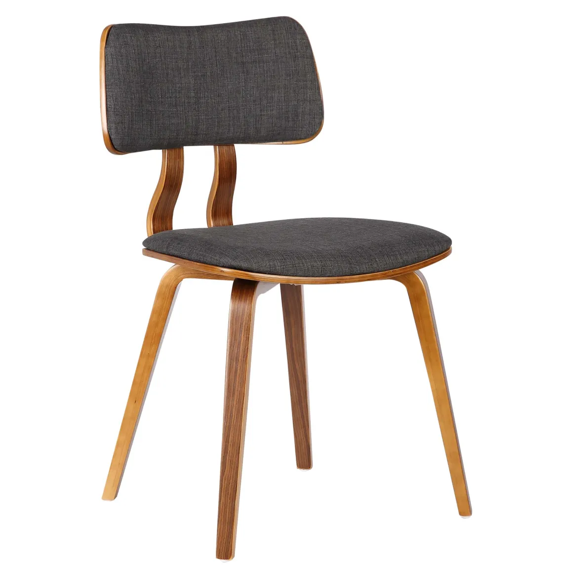 Jaguar Side Chair In Charcoal