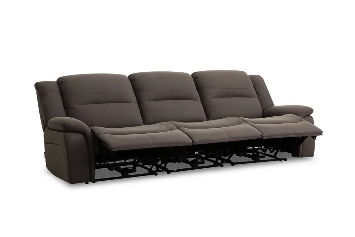 Jaxon 2 Power Sofa & Loveseat In Mushroom