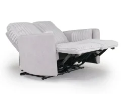 Jessica 2 Power Loveseat In Presley Fog/Charlotte Mist