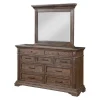 Jolie Vue Dresser In Brushed Walnut
