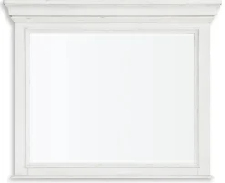 Kanwyn Mirror In White Wash