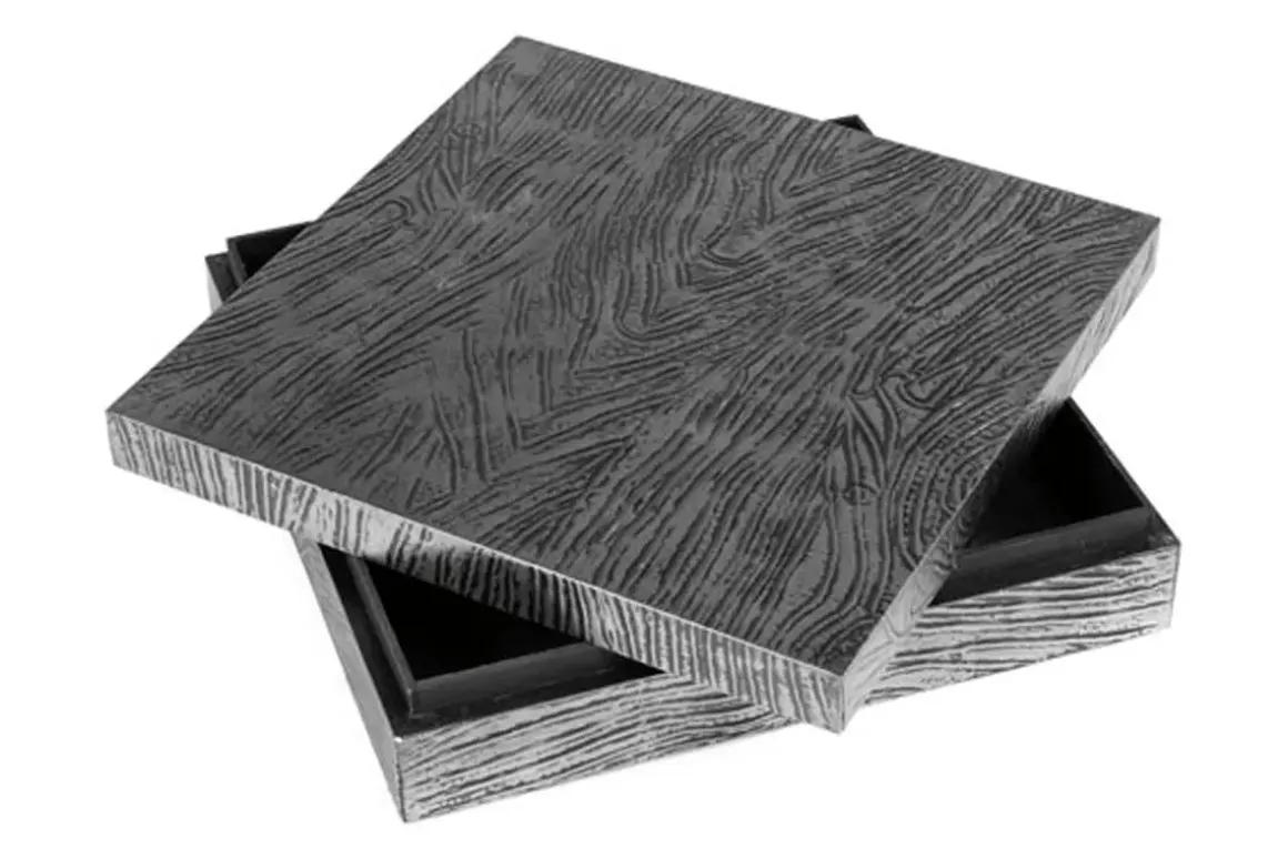 Keldy Box In Silver, Set Of 3