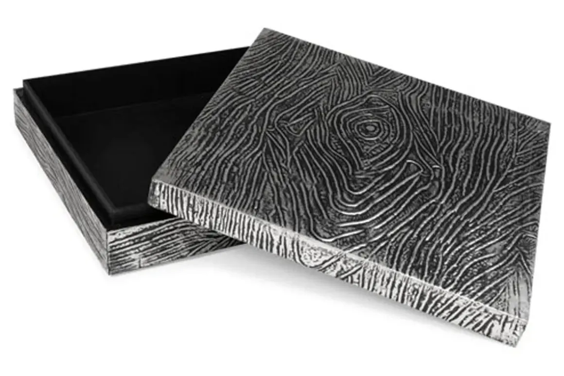 Keldy Box In Silver, Set Of 3