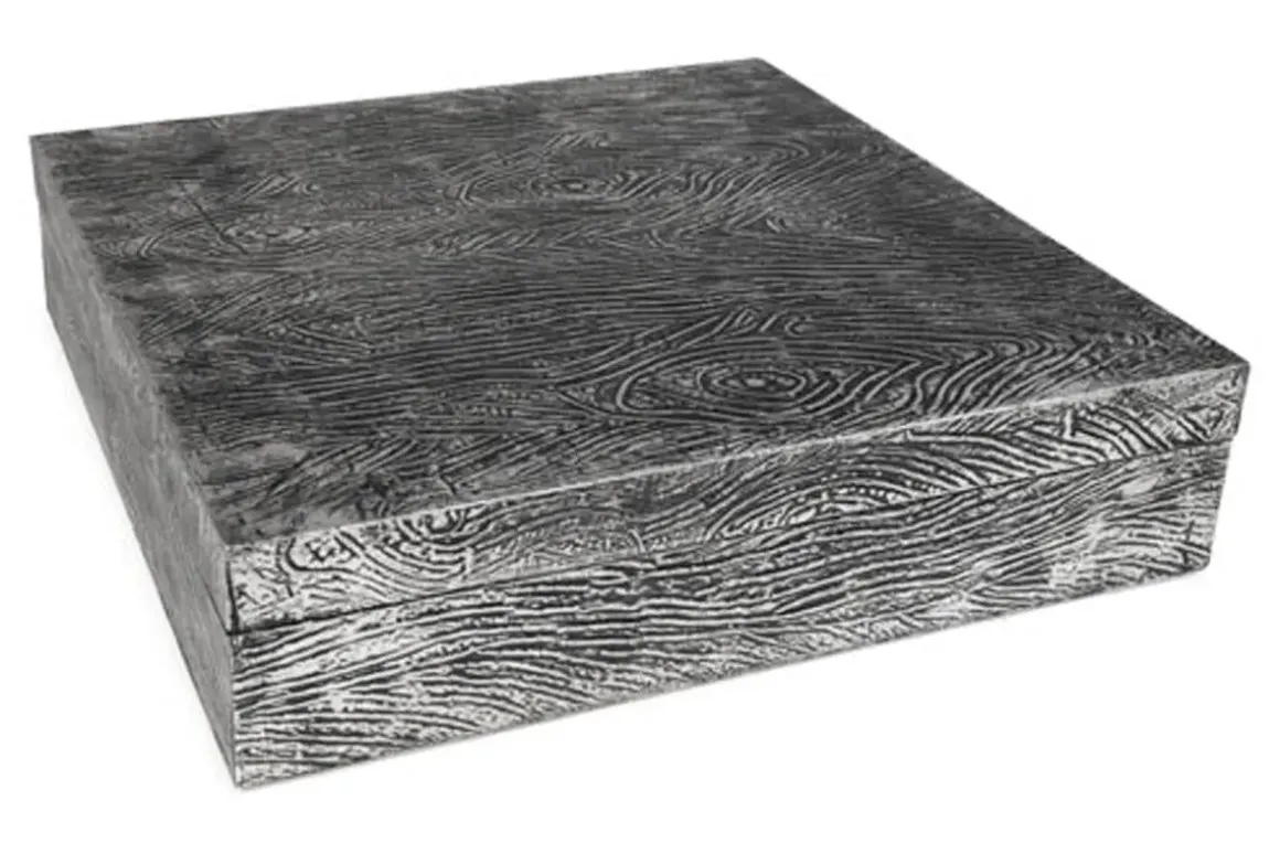 Keldy Box In Silver, Set Of 3