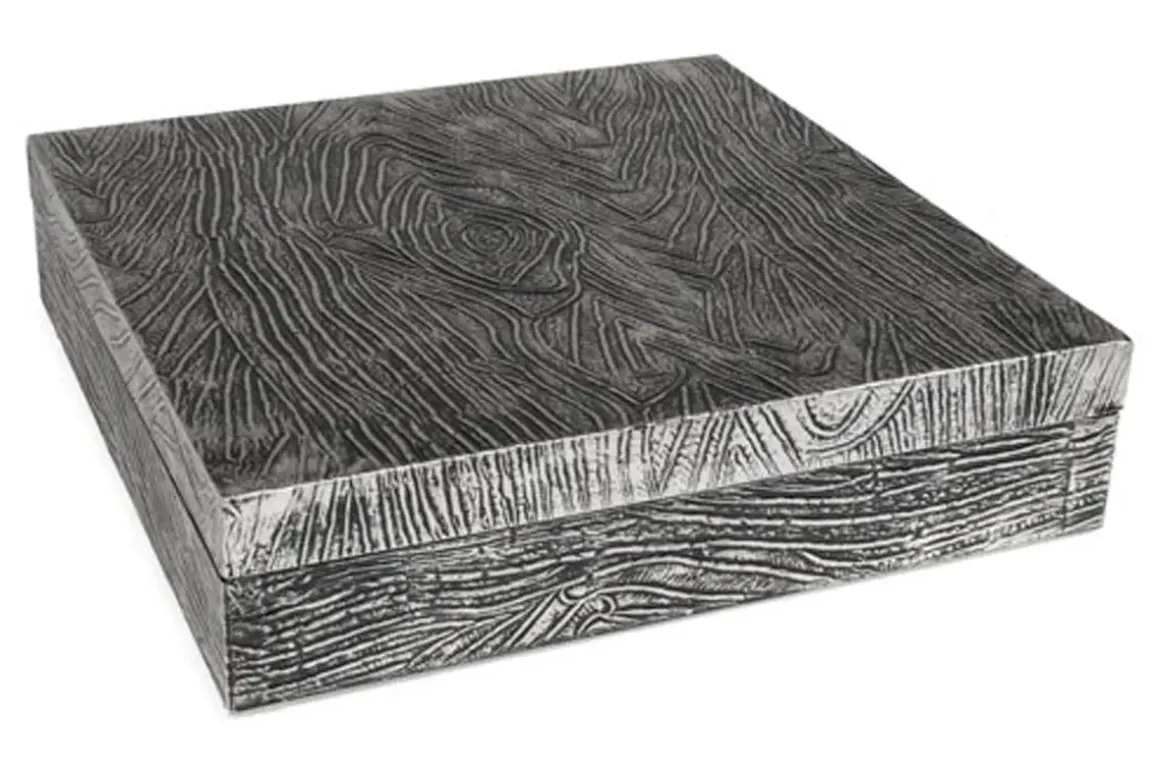 Keldy Box In Silver, Set Of 3